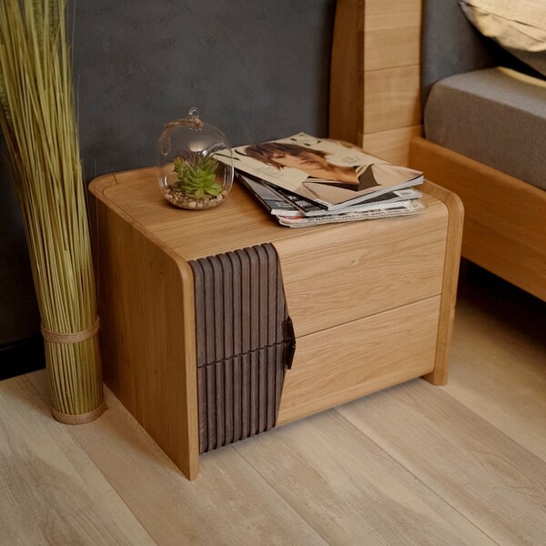 Narrow Bedside Table - Etsy