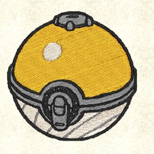 HISUI POKEBALL - Embroidery design File ONLY - inspired to "Legend Arceus" compatible Brother, Bernina, Singer, Janome