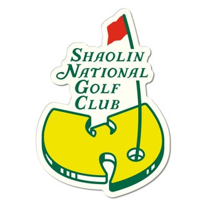 Shaolin National Golf Club Sticker - LARGE