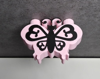 Elaborate Butterfly Shaped Ledge/shelf, magnetic for Jumping Spiders