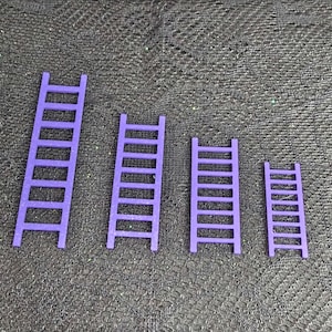 Set of 3-D printed Tiny Ladders for Jumping Spider Enclosures (4 Piece)