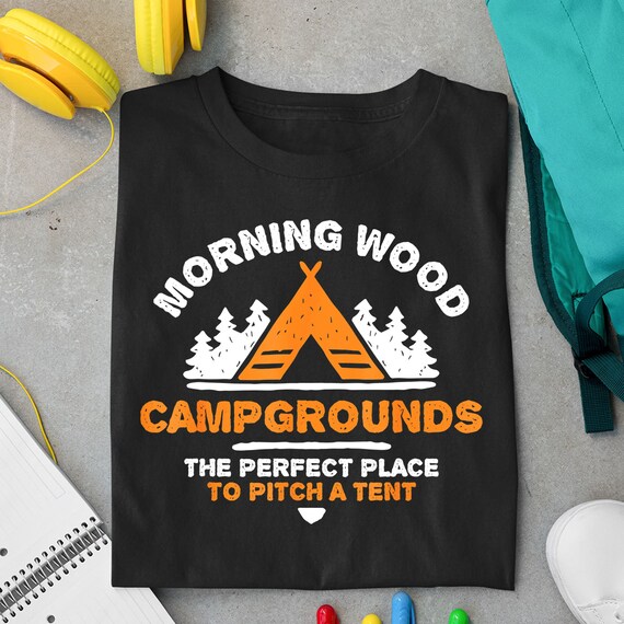 Funny Morning Wood T-shirt Funny 