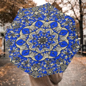 Blue Breeze Automatic Folding Umbrella