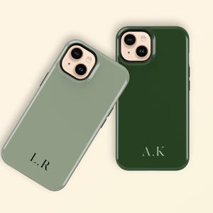 Personalisierte iPhone Hülle mit Initialen