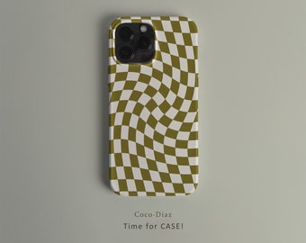 iPhone 15 Case, iPhone 15 Pro Max Case, iPhone 14 Pro Max Case, Checkered Pattern iPhone 11 XS 14 Plus 12 Pro Max Case
