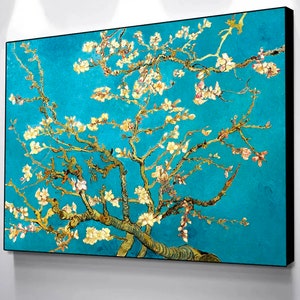 Van Gogh Berühmte Gemälde Druck Leinwand Gemälde Mandelblüte Sternenhimmel Wand Bild Reproduktion Impressionist Kunstwerk Poster