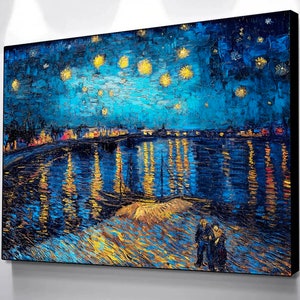 Van Gogh Berühmte Gemälde Druck Leinwand Gemälde Mandelblüte Sternenhimmel Wand Bild Reproduktion Impressionist Kunstwerk Poster