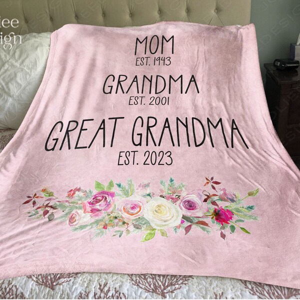 Grandma Blanket Best Etsy