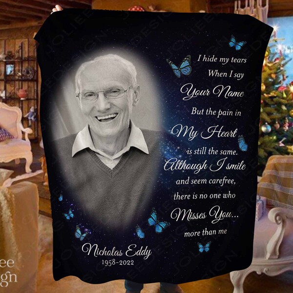 Blanket for Loss of Son Etsy