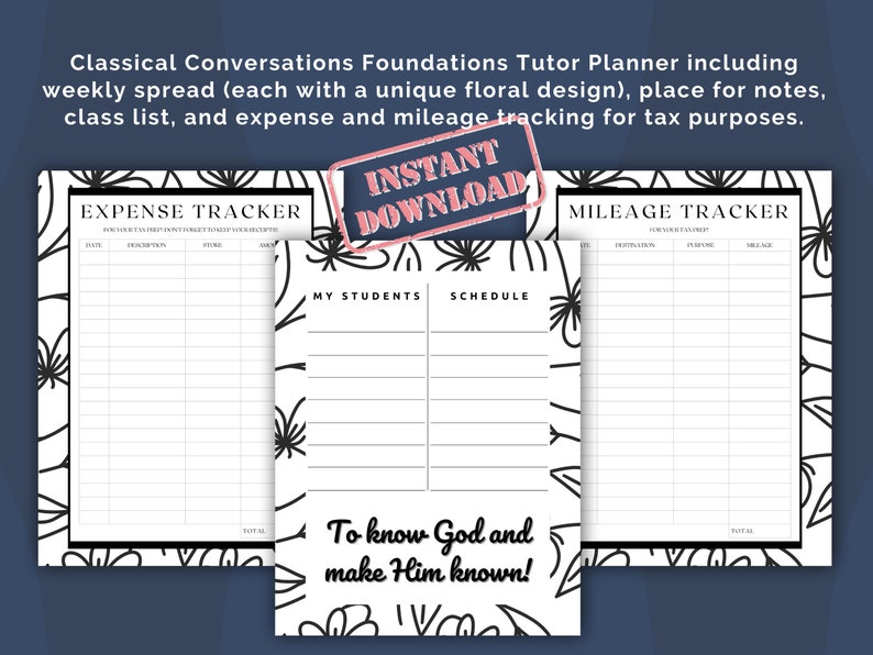 Classical Conversations Instant Download Foundations Tutor Lesson ...
