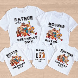 Chip n Dale Geburtstagsshirt, Geburtstagsjunge/Mädchen Shirt, Chip n Dale Geburtstagsshirt, Chip Dale Family Party Shirt, Family Birthday Shirt