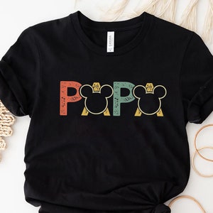 Papa Mouse Disney Shirt, Papa Disney Shirt, Mickey Ears, Father&#39;s Day Gift, papa disney tee shirt, papa shirt