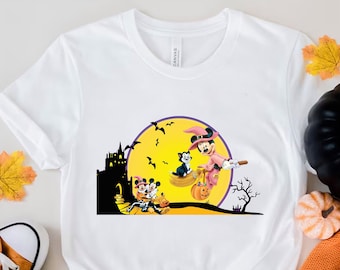 Disney Minnie Mickey Halloween Shirt, Disney Shirt, Halloween Shirts, Disney Halloween Shirt, Mickey Ear Halloween, mickey halloween