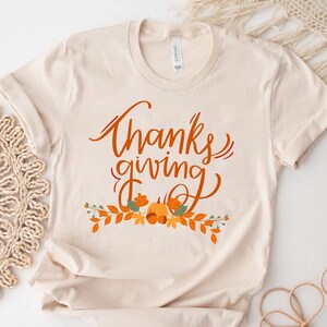 GivThanks Shirt, Thanksgiving Shirt, Thanksgiving Gift, Christian Fall Shirt, Scripture Thanksgiving Gift Shirt, Fall shirt,Thankful Blessed