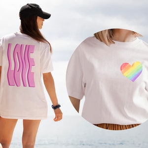 Pride Love Shirt, Pride Month Shirt, Pride Shirt, Gay Rainbow Shirt, LGBT Shirt, Lesbian Shirt, Gay Pride Shirt