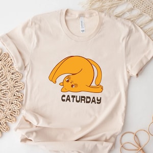 Caturday Shirt, Sport Caturday, Funny Cat Shirt, Cat Lover, Cute Cat, Love Cat Shirt, Cat Day Shirt, I love Cat, Flex Cat