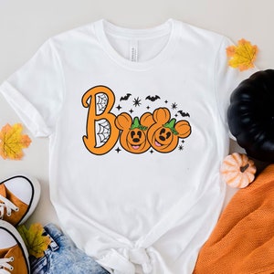 Disney Halloween Boo Shirt, Disney Shirt, Halloween Shirts, Disney Halloween Shirt, Mickey Not So Scary Halloween, mickey halloween