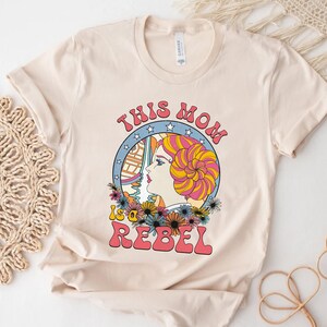 Prinzessin Leia Mom Shirt, diese Mutter ist eine Rebellin Shirt, Muttertags-T-Shirt, Disney Mom Shirt, Disneyland Trip tee, Star Wars Shirt