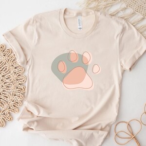 Love Paw Shirt, woman dog lover shirt, dog love shirt, dog lover, animal lover t-shirt, love paw, dog paw gift ,love dog tshirt