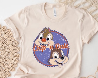 Chip n Dale Vintage Shirt, Disney Shirt, Disney Family Shirts, Disney Vacation shirt