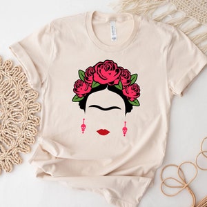 Frida Shirt, Frida Kahlo T-shirt, Empowerment Tee, Feminist shirt, Frida Fan Tee, Viva La Vida Shirt, Equality Shirt image 1