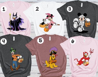 Disney Halloween Shirt, Disney Shirt, Halloween Matching Shirts, Halloween Shirt, Disney Matching Shirts, Disney Trip Shirts, Disneyland Tee