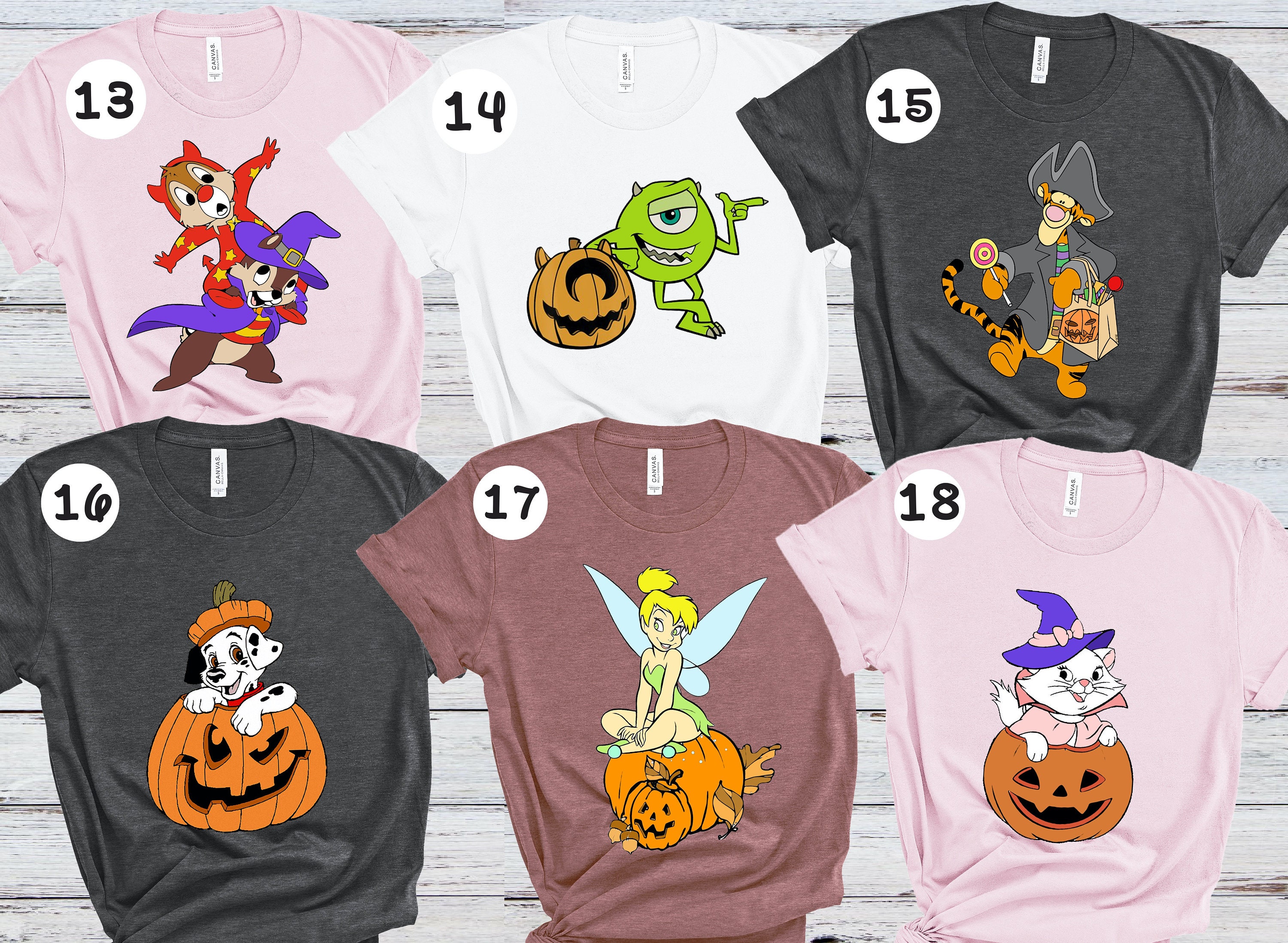 Disney Halloween Shirt Disney Shirt Halloween Matching - Etsy
