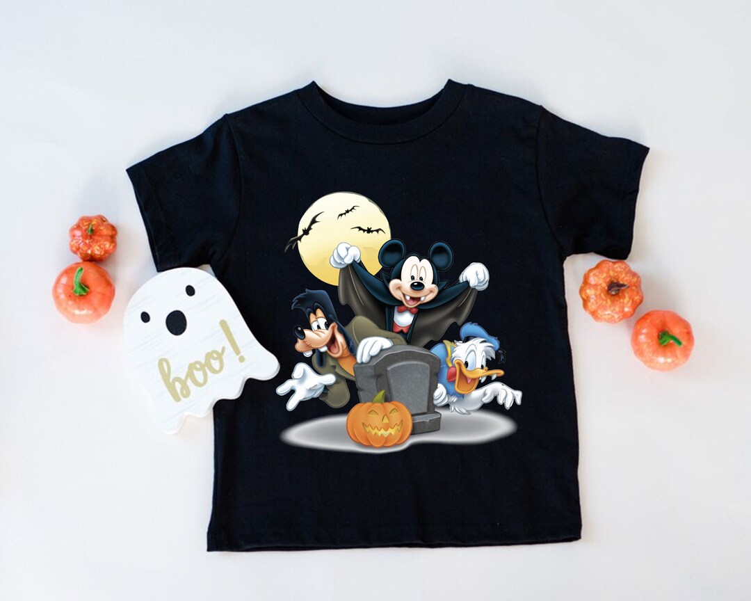 Disney Mickey Halloween Shirt Disney Shirt Halloween Shirts Etsy