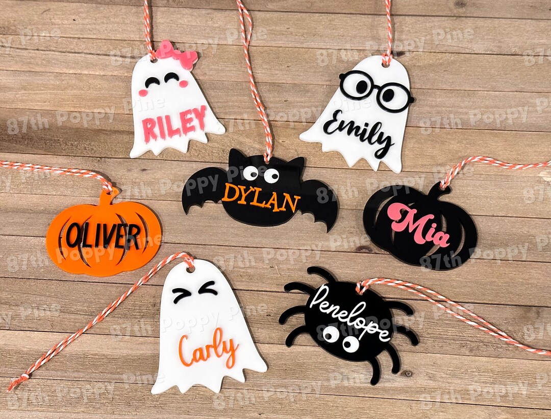 Personalized Boo Basket Tag, Spooky Season Tag, Boo Basket Tag ...