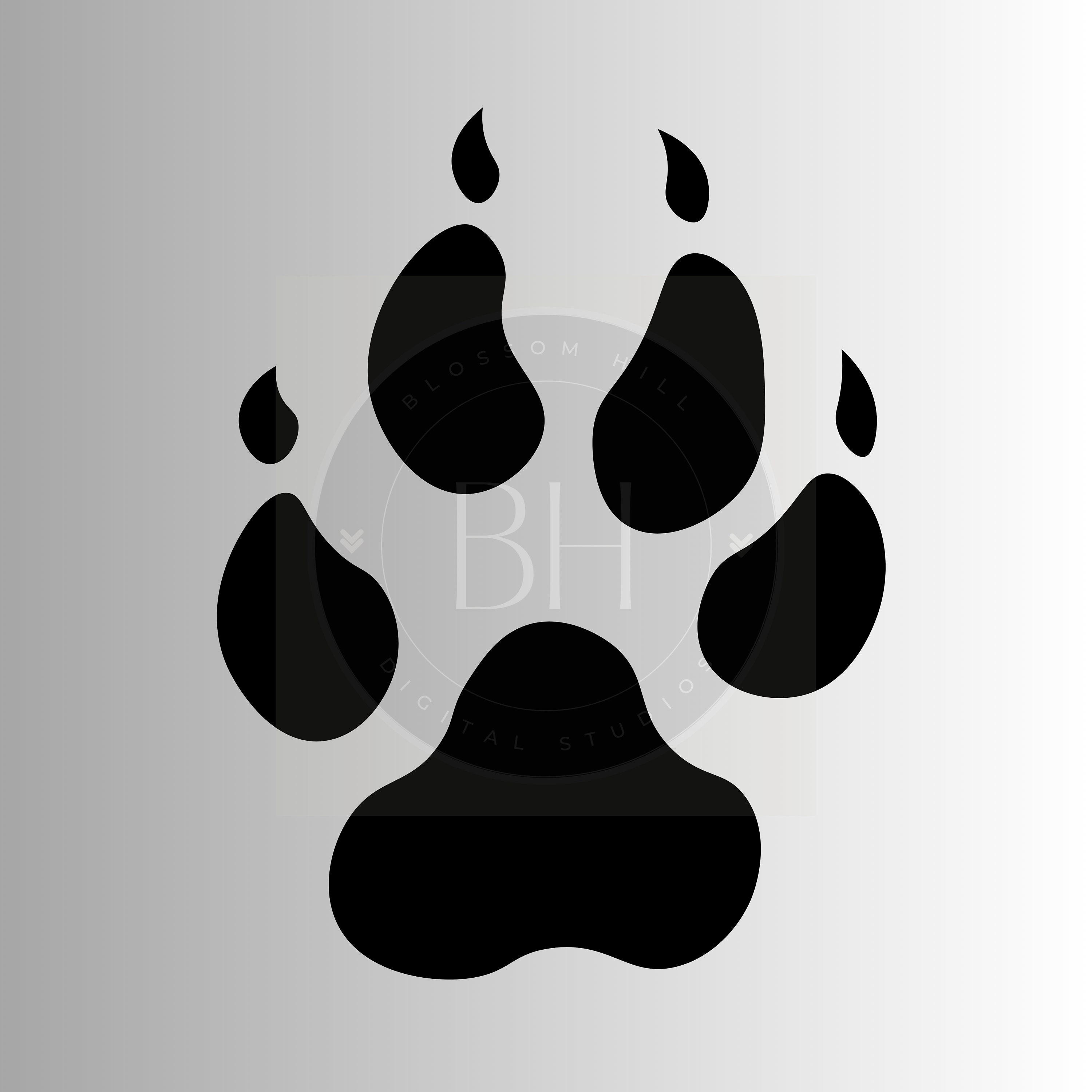 Ripped Silhouette Transparent Background, Rip Stone, Paw, Rip Vector, Paw  Vector PNG Image For Free Download