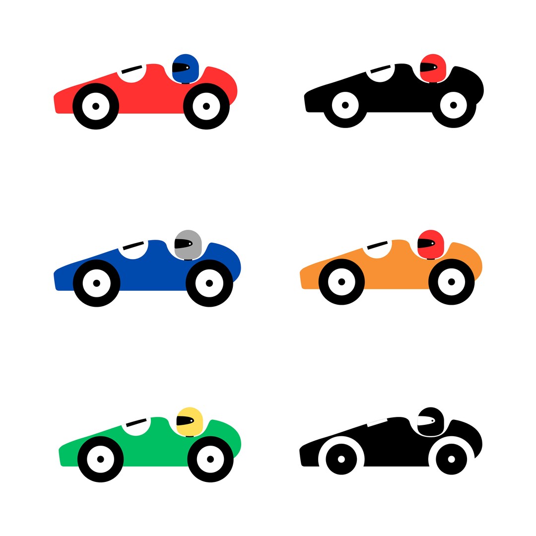 Race Cars SVG Vintage Race Cars SVG Race Car Clipart Etsy