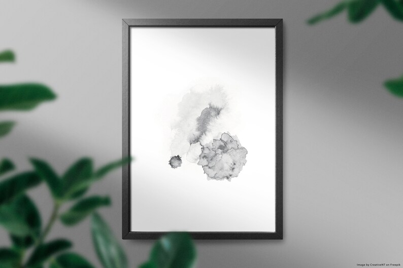 Watercolor Abstract Wall Art, Set of 3, Wall Decor, Modern, Minimalist, Living room, Bedroom, Printable Digital Instant Download image 4