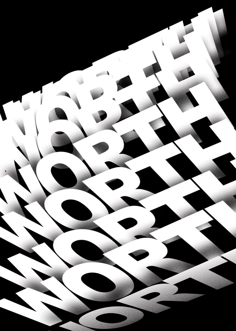 10 Editable Font Mockup PSD, Poster Template, Distorted Font, Fancy Word, Twisty Text, Black and