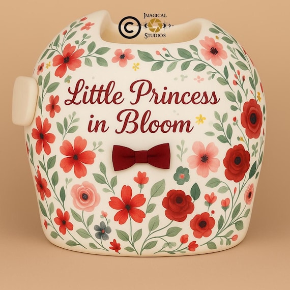 Floral Doc Band Decals, Cranial Helmet Decal Stickers for Baby Helmet, Cranial Band Baby, Helmet Stickers, Flower Baby Stickers, Princess