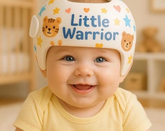 Little Warrior Doc Band Decals: Baby Helmet Stickers