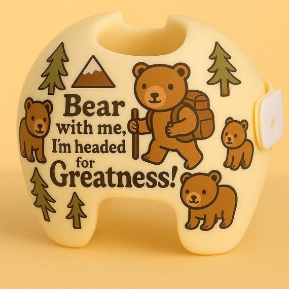 Bear Doc Band Decals, Cranial Helmet Decal Stickers for Baby Helmet, Cranial Band Baby, Helmet Stickers, Baby Stickers, Headed for Greatness