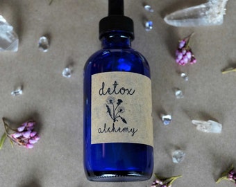 Detox Alchemy | Multidimensional Detox | Cleanse Your Physical & Etheric Bodies with Flower and Gemstone Essences and Potent Medicinal Herbs