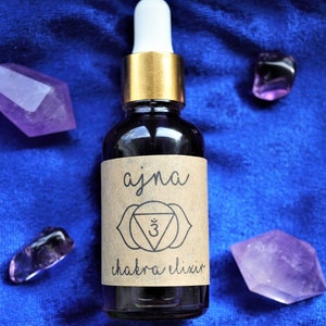 Pineal Detox & Third Eye Activation Kit Quantum DNA Upgrade Includes Two Formulas with Amethyst Quartz and Lavender Filled Velvet Pouch image 4