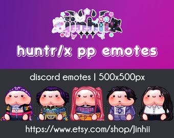 HUNTR/X PP Emote Set