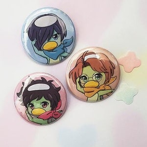 Kappa Buttons - Cute Pin Back Buttons