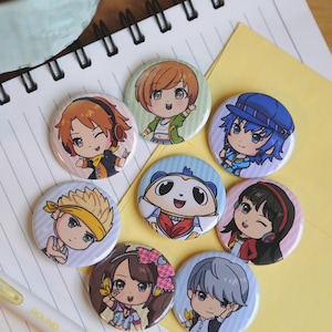 Dancing All Night - Cute Pin Back Buttons