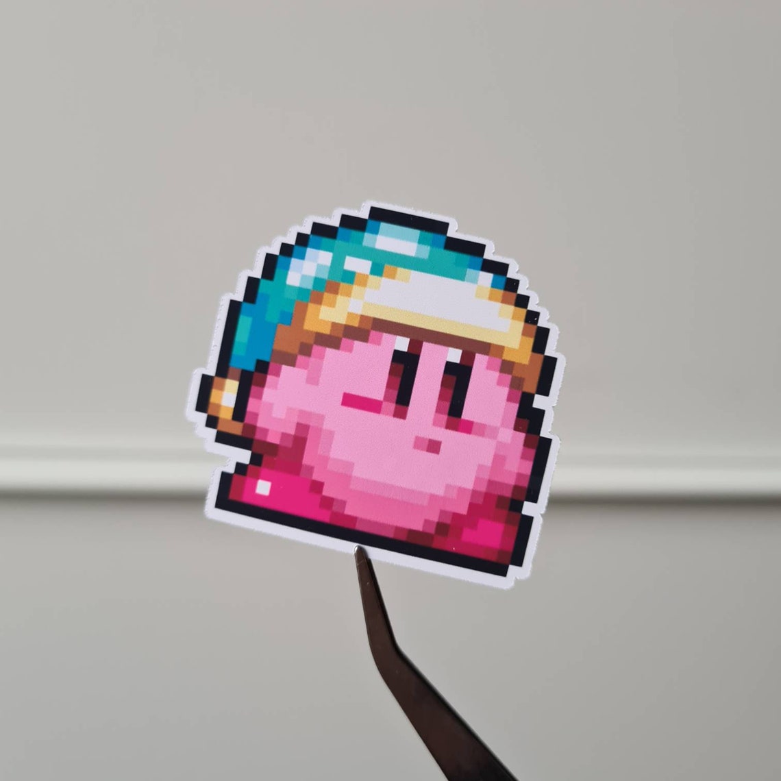 Kirby Sticker, Waterproof Sticker, Vinyl Sticker, Small Sticker, Cute ...