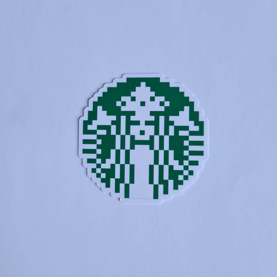 スターバックスステッカー、スターバックスロゴ、コーヒーステッカー