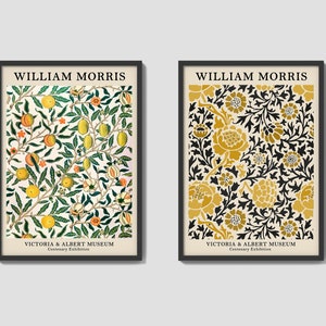 William Morris Print Set of 6, Art Nouveau Print Set, Gallery Wall Set ...