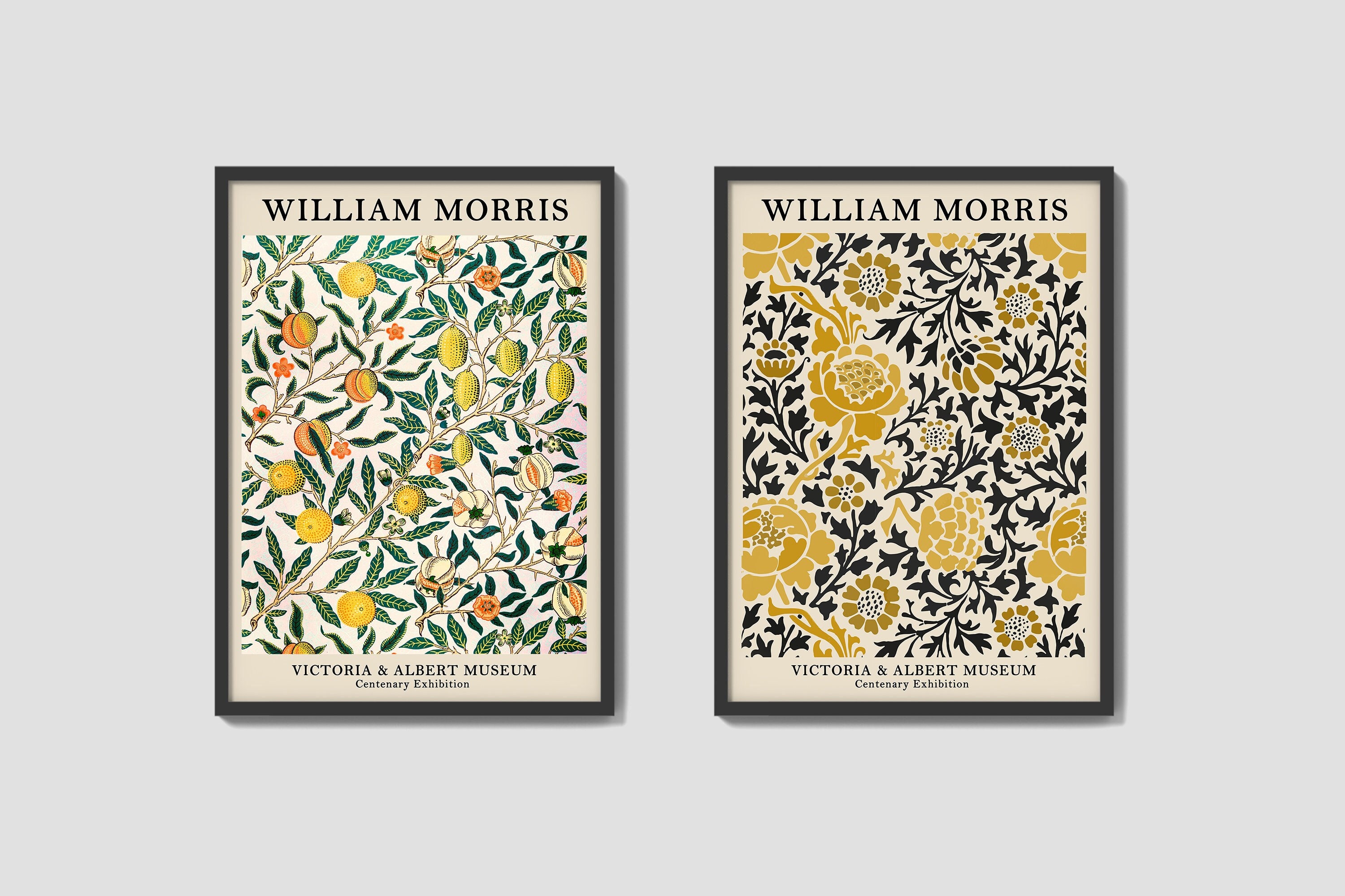 William Morris Print Set of 6, Art Nouveau Print Set, Gallery Wall Set ...