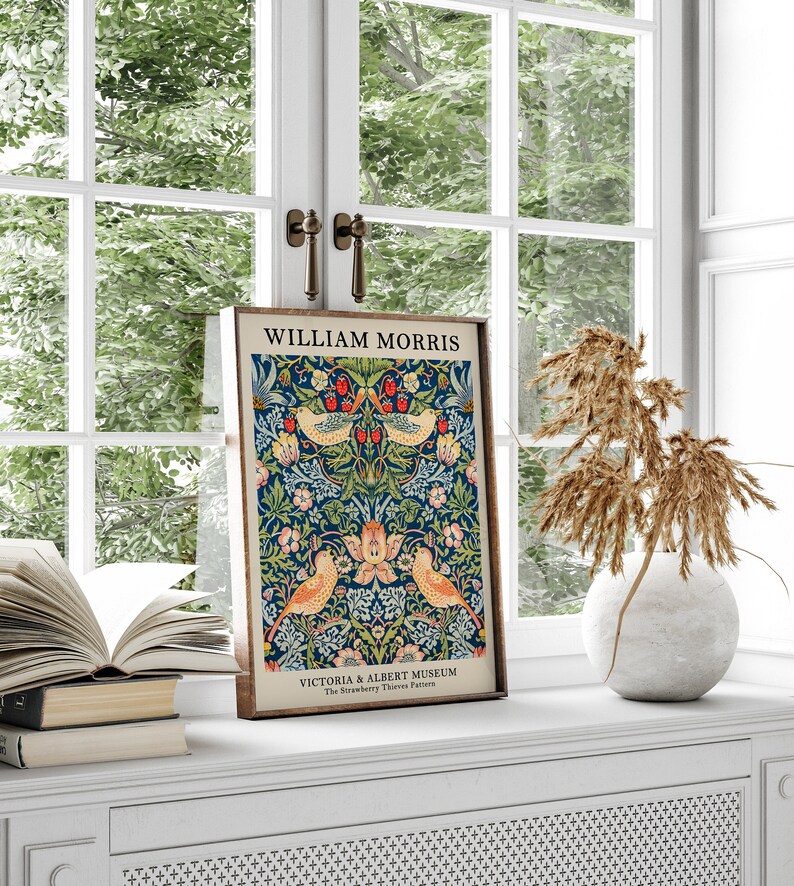 William Morris Print Set of 6, Art Nouveau Print Set, Gallery Wall Set ...
