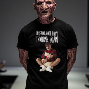 A Nightmare On Elm Street Shirt | Funny Freddy Krueger Tee | Horror Film Gift | Vintage Movie T-Shirt | Geeky Film T-Shirt | Halloween