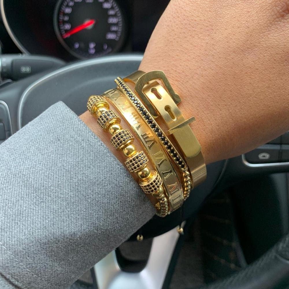 louis vuitton gold bracelet men