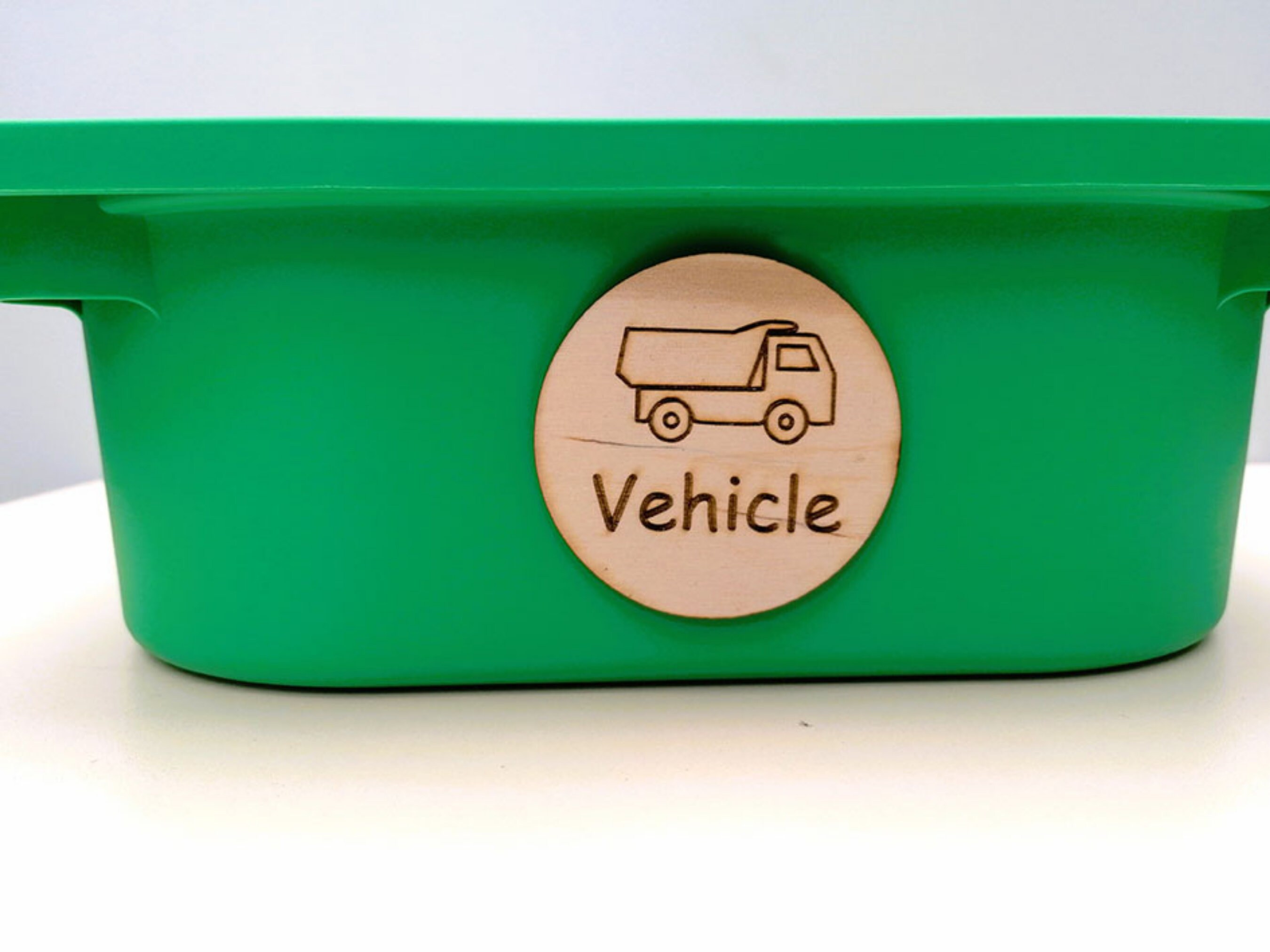 Wooden Label for Toy Box Storage Playroom Decor Minimalist Etsy