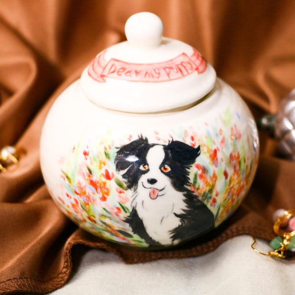Ręcznie robiona, spersonalizowana urna na prochy zwierząt – ceramiczna pamiątka